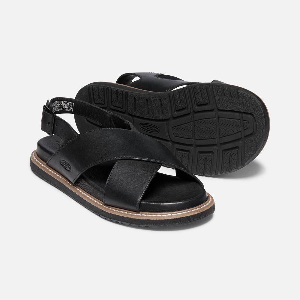 Sandalias con correa Keen Mexico Negros - Mujer Lana Cross - ZS0314926